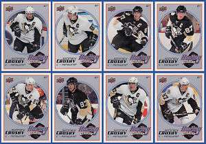 08 09 UD Hockey Heroes Sidney Crosby Lot You Choose  