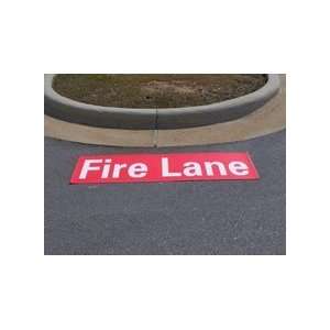 Fire Lane Pavement Marking Sign  Industrial & Scientific
