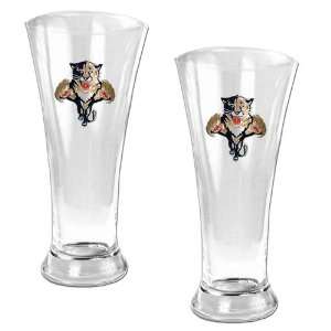 Florida Panthers 2 Piece 19oz. Great American Products Pilsner Glass 