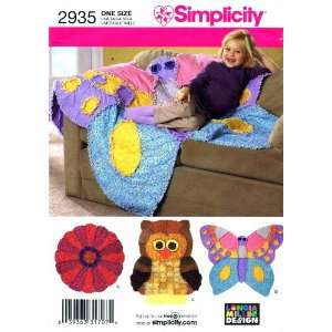  Simplicity 2935 Sewing Pattern Crafts Rag Quilts Arts 