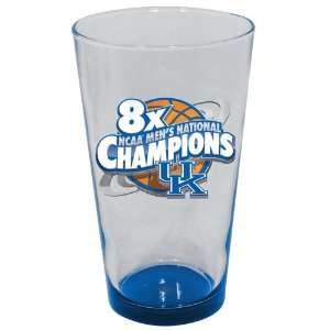   NCAA Mens Basketball National Champions 17oz. 8X Champs Highlight