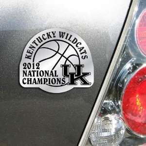 Kentucky Wildcats 2012 NCAA Mens Basketball National Champions 4 x 3 