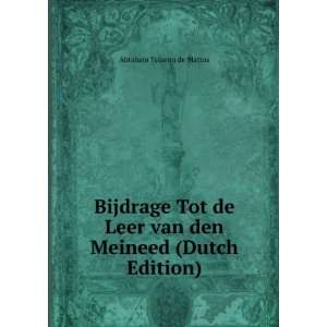   van den Meineed (Dutch Edition) Abraham Teixeira de Mattos Books