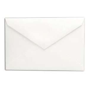    Fluorescent White Lettra A7 Pointed Flap Envelopes