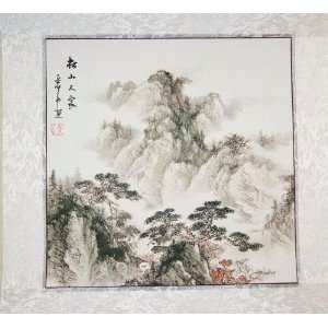  Chinese Watercolor Painting L15.6xw15.6 Kitchen 