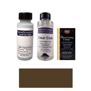  2 Oz. Dark (Columbian) Brown Metallic Paint Bottle Kit for 