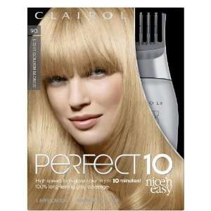  Clairol Nice n Easy Perfect 10 #9G Light Golden Blonde 