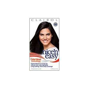  Clairol Nice N Easy Hair Color #122 Black KIT Health 