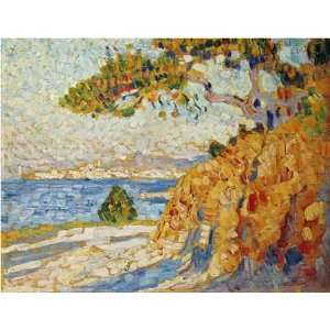  Countryside at Noon by Theo Van Rysselberghe. Size 16.00 X 