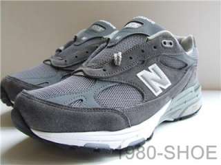 Extra Wide Fit 4E New Balance 993 SSG Mens Dark Grey Suede Trainers 