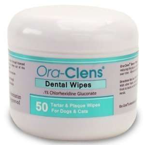    Pet Health Solutions Ora clens Dental Wipes, 50 Count