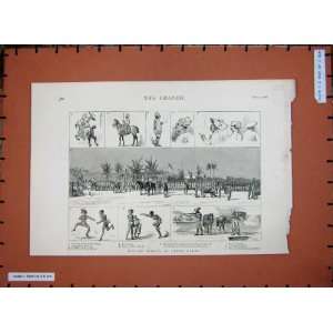  1887 Jubilee Sports Upper Burma Soldiers Shooting