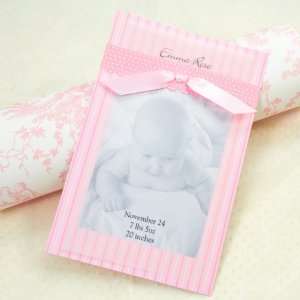  Baby Vellum Photo Announcement Kit in Pink Health 