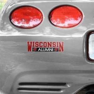  Wisconsin Badgers Alumni Car Decal Automotive