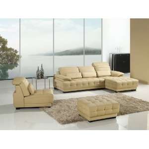   Modern Sectional Leather Sofa Set, #AM L296 CA