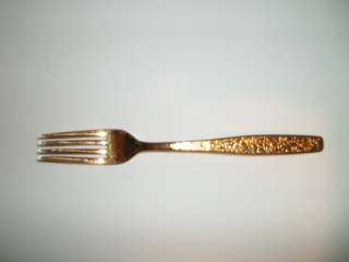 Rogers Cutlery Co. IS Gold Colored Dinner Fork  