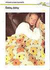 Crochet Pattern ~ COLORFUL DAISY AFGHAN ~