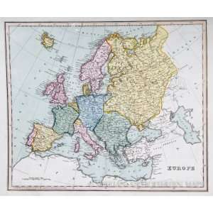  Ellis Map of Europe (1825)