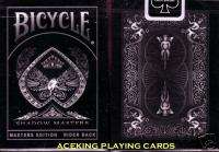 deck Bicycle SHADOW MASTERS playing cards ellusionist  