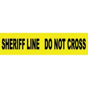  Sheriffs Line Barricade Tape. 3 x 1000 Ft Long. Great 