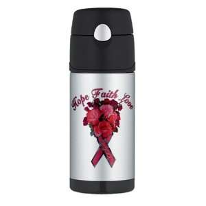  Thermos Travel Water Bottle Cancer Pink Ribbon Survivor 