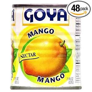 Goya Nectar, Mango, 7.1 Ounce Cans (Pack of 48)