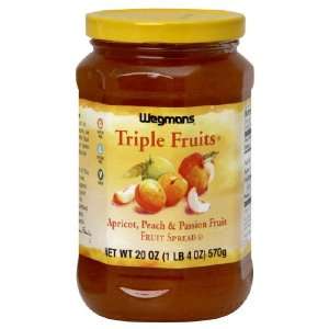 Wgmns Triple Fruits Fruit Spread, Apricot, Peach & Passion Fruit , 20 