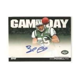  2011 Topps Game Day Autographs #GDA BP Bilal Powell   New 