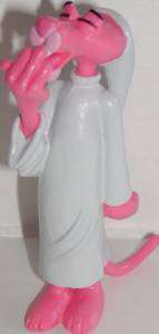 Pink Panther in Pajamas Nightgown 3 inch Plastic Figurine Miniature 