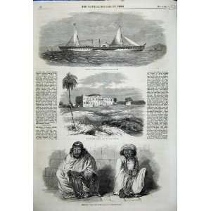  1859 Mushruff Khan Wahid Ali Palace Yacht King Ava Ship 
