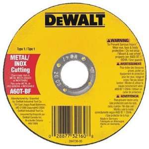 Dewalt Type 1 Metal Thin Cut Off Wheels   DW8062 SEPTLS115DW8062