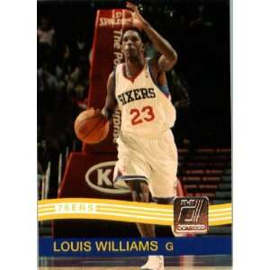 2010 / 2011 Donruss # 28 Louis Williams Philadelphia 76ers 