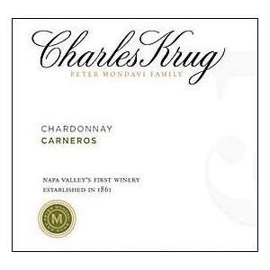  2009 Charles Krug Carneros Chardonnay 750ml Grocery 