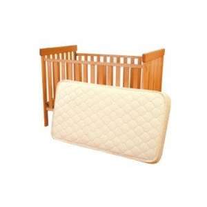    Deluxe Organic Innerspring Cotton & Wool Crib Mattress Baby
