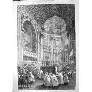  1870 Council Chamber North Transept St. PeterS Rome