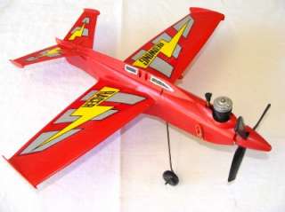   Cox Red Wing Racer Model Engine Powered Control Line Airplane  