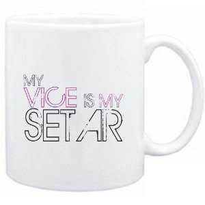 Mug White  my vice is my Setar  Instruments