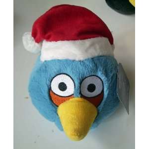  PLUSH Angry Bird Blue Holiday No Sound Tags 1 Count 