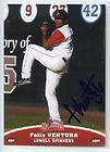 2007 Lowell Spinners Felix Ventura Autographed/Sig​ned R