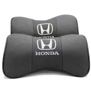   CR V Accord City Leather Car neck Rest & Headrest Pad Pillow QX010040