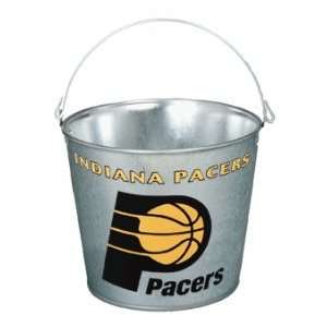 Indiana Pacers Metal Pail Made Of Rust Resistant Galvanized Steel 