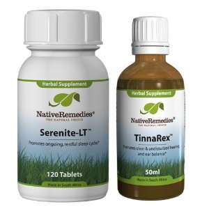   Remedies TinnaRex and Serenite LT ComboPack