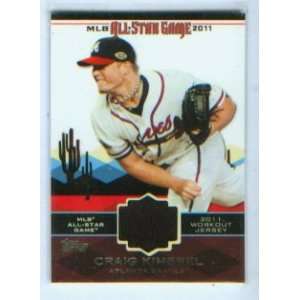  Craig Kimbrel 2011 Topps MLB All Star Game Used Jersey 