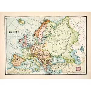   Serbia German Empire France   Relief Line block Map
