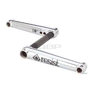 Resist Icon Cranks 165mm with Spindle Only Chrome; Bottom Bracket Not 