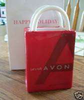 2002 Avon Representative Lets Talk Avon Bag Figurine  