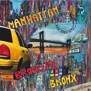  Manhattan Brooklyn by Sophie Wozniak 11.75X11.75. Art 