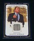 2008 09 UD Masterpieces SCOTTY BOWMAN Canvas Clippings 