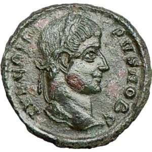  CRISPUS Caesar 319AD Authentic Genuine Ancient Roiman Coin 