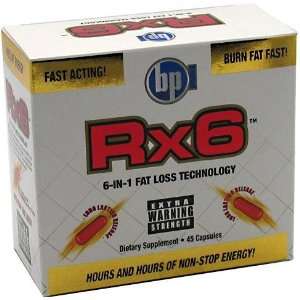  Bpi Rx6, 45 capsules (Weight Loss / Energy) Health 